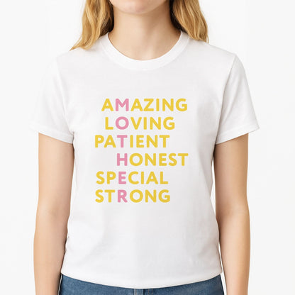 Mother Anagram Womens T-Shirt