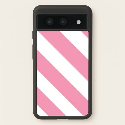 Candy Cane Stripes Google Pixel 8a Case