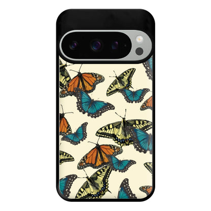 Butterfly Assortment Pattern Google Pixel 9 Pro XL Case