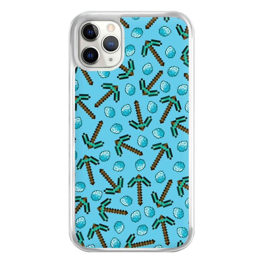 Diamond Axe Pattern Phone Case