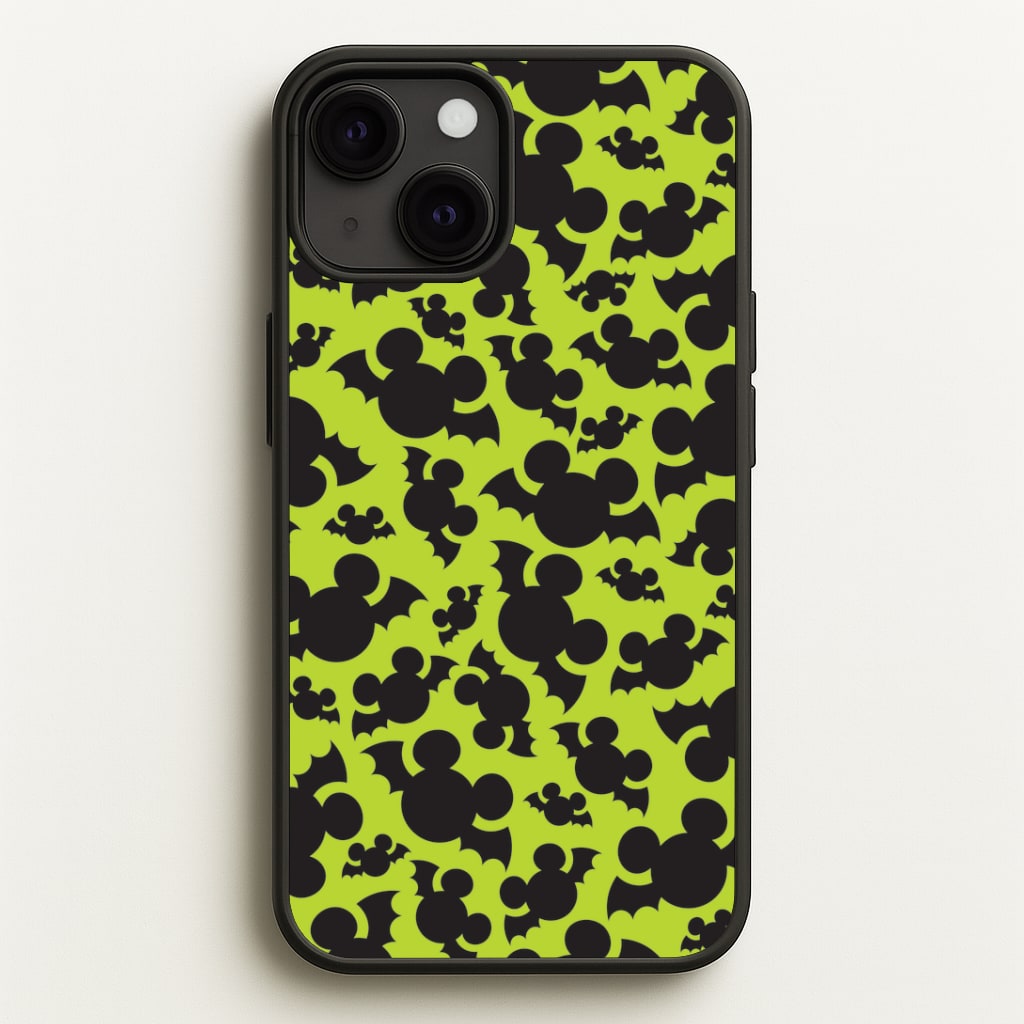 Mouse Bats Pattern iPhone 13 Mini Case