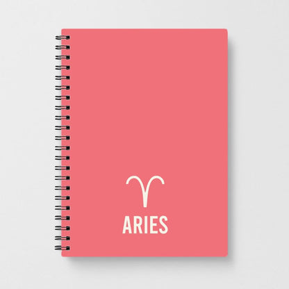 Aries Pastel Zodiac Notebook