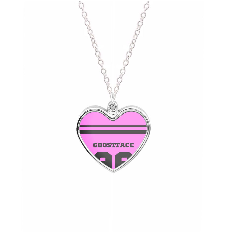 Ghostface 96 Pink Necklace