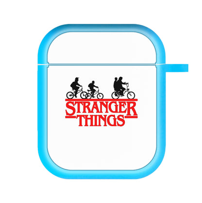 Stranger Cycling Logo AirPods Case