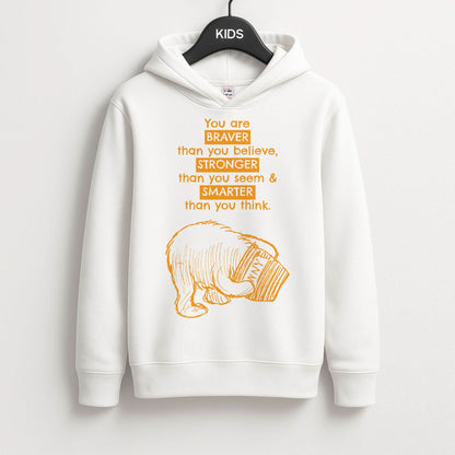 You Are Braver Kids Hoodie