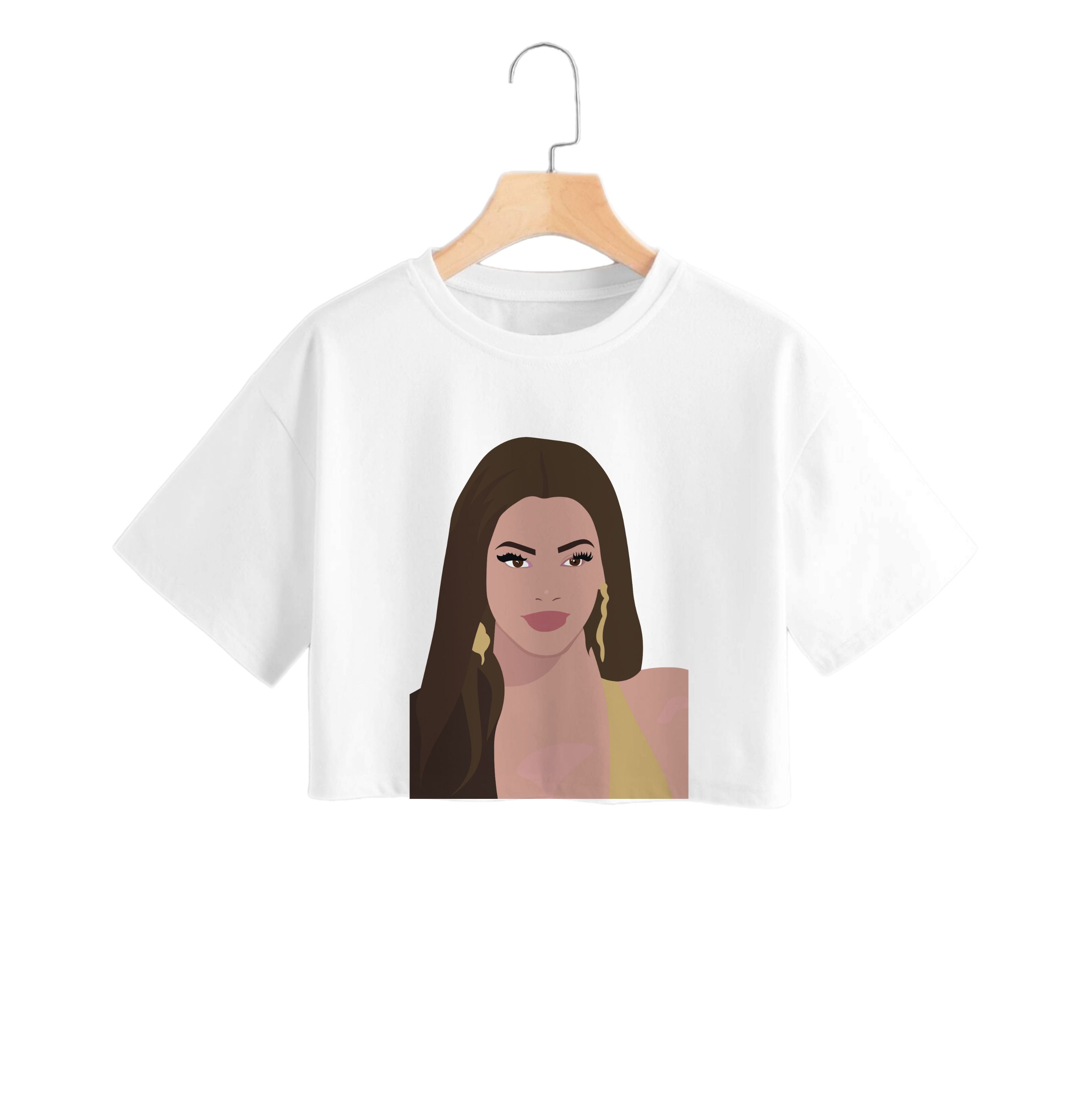 Face - Queen B Crop Top