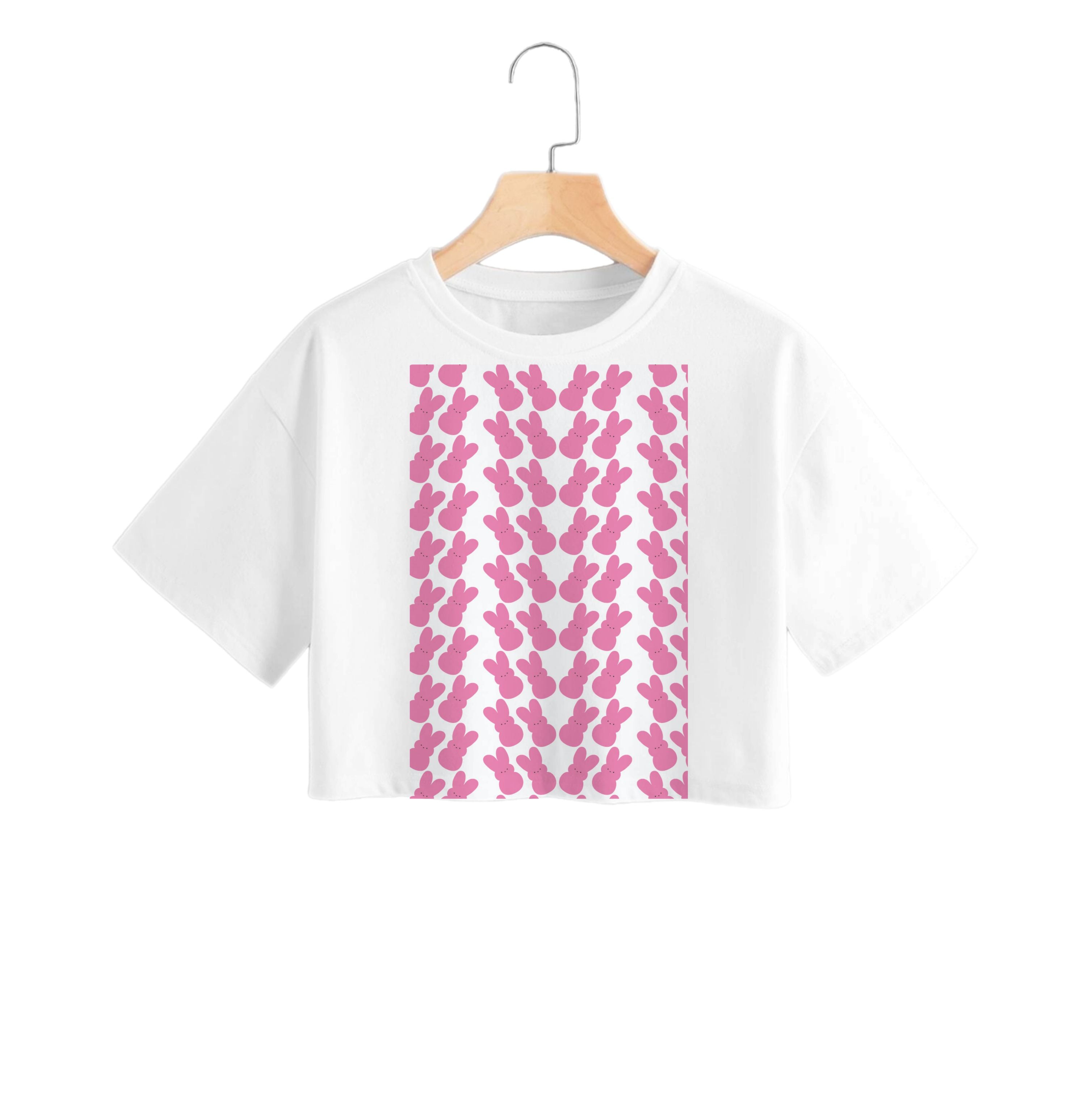 Bunny Pattern - Peep Crop Top