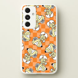 Mummy Cartoon Beagle Pattern Galaxy A35 Case