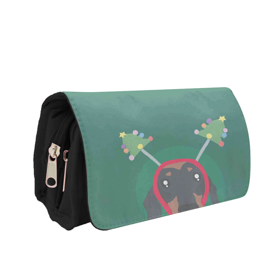 Dachshund Through The Snow Pencil Case