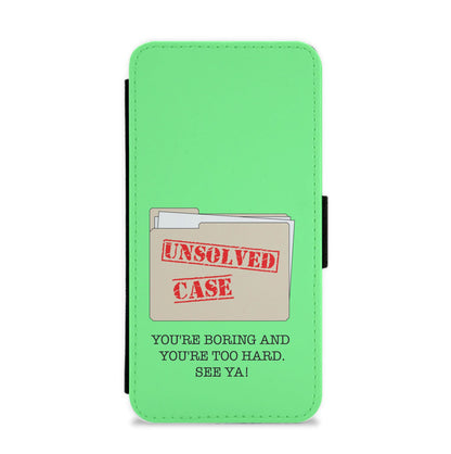 Unsolved Case - B99 Flip / Wallet Phone Case