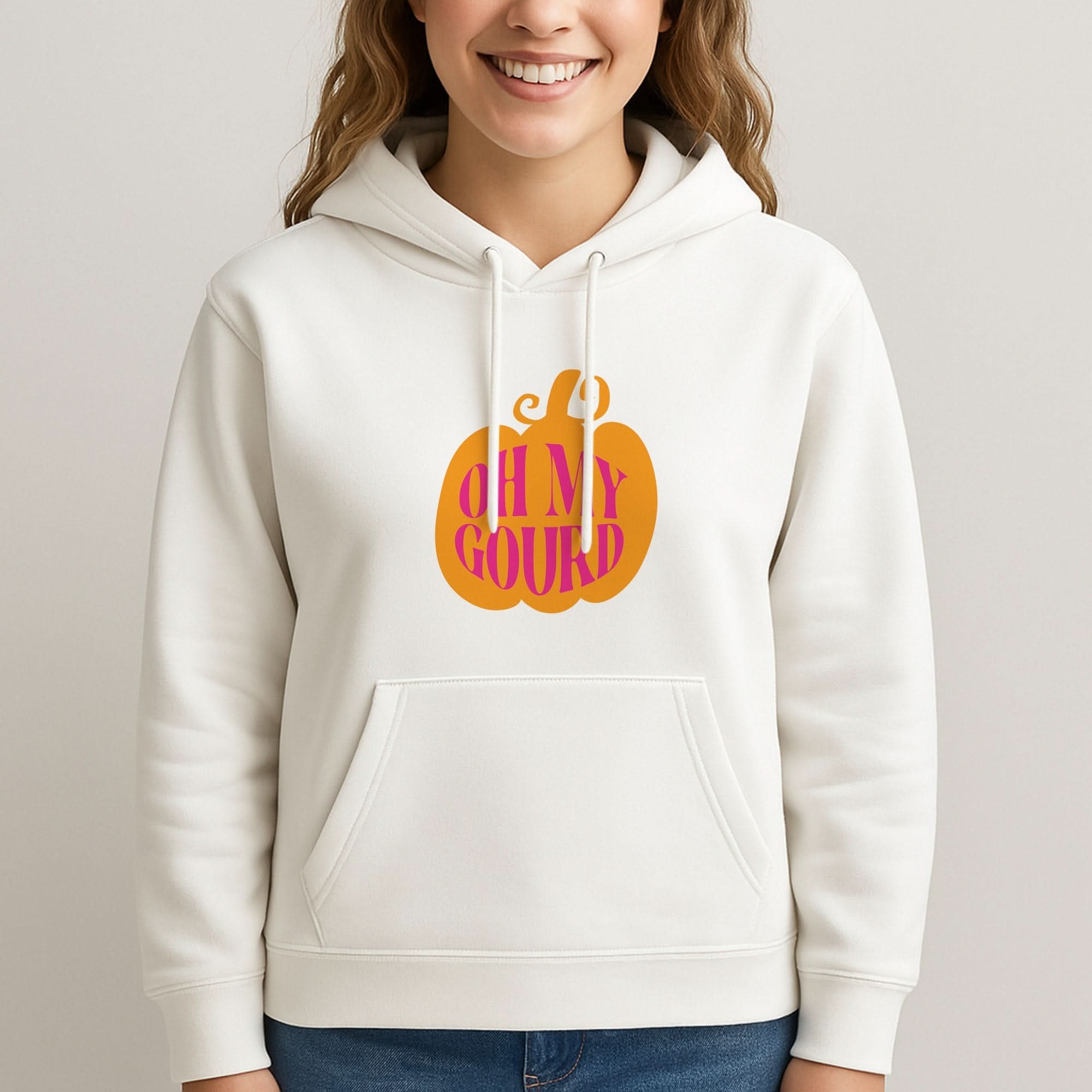 Oh My Gourd Womans Hooded Sweatshirt