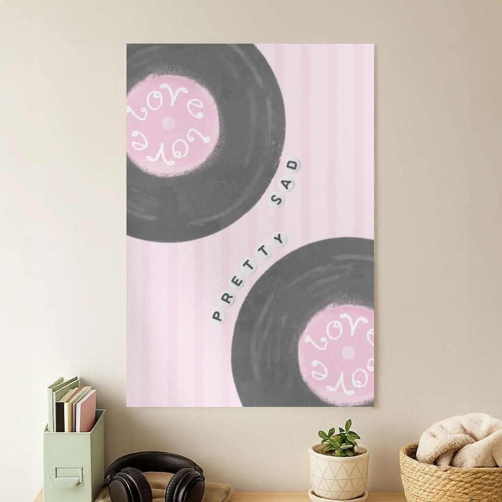 Love LPs  Poster