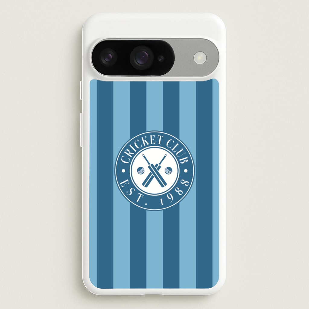 Stripey Cricket Badge Google Pixel 10 / 10 Pro Case