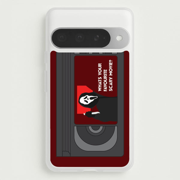Horror Movie 7 VHS Tape Google Pixel 10 Pro XL Case