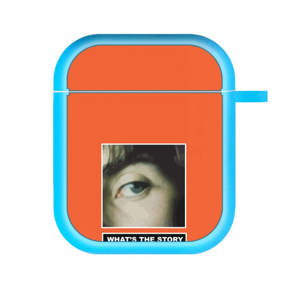 What's The Story Orange AirPods Case