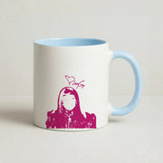 Pink Gaga Silhouette  Mug 3