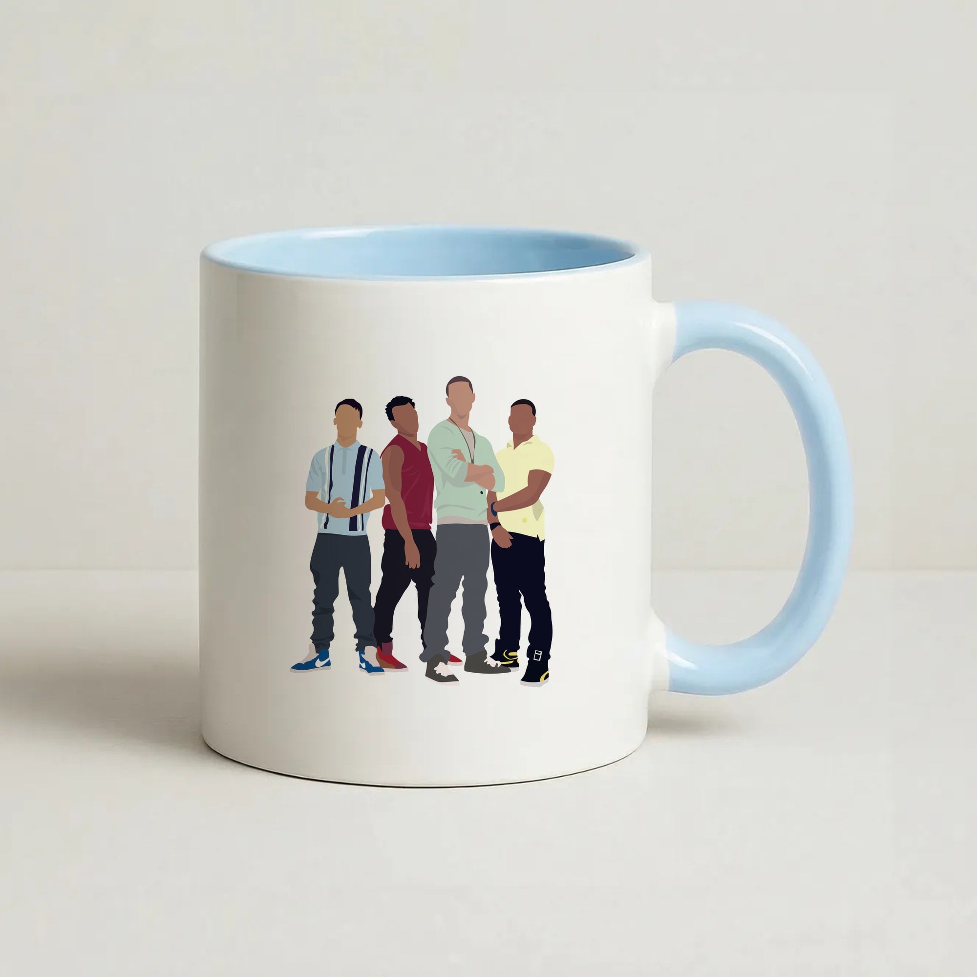 Band Coffee Baby Blue Mug