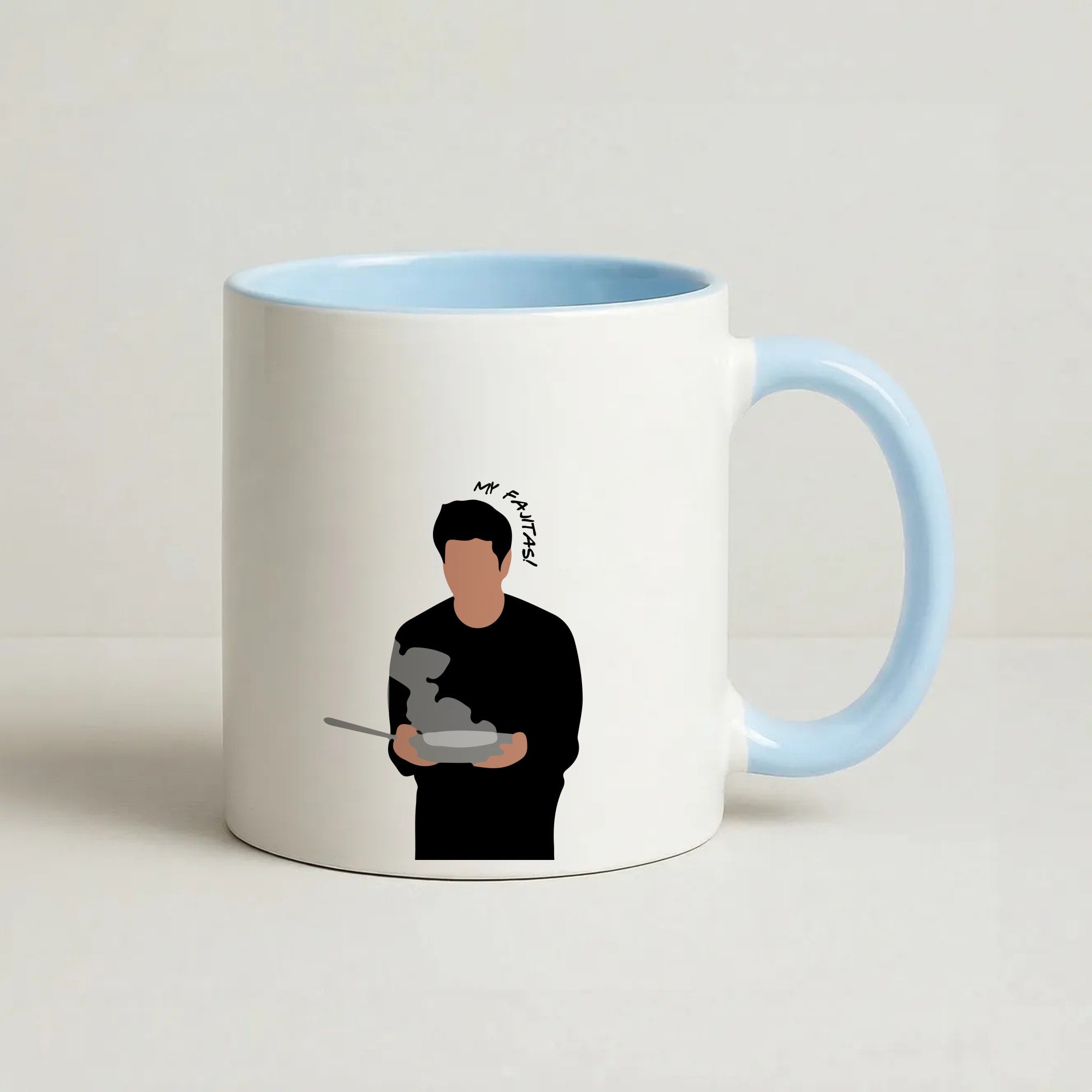 My Fajitas Coffee Baby Blue Mug