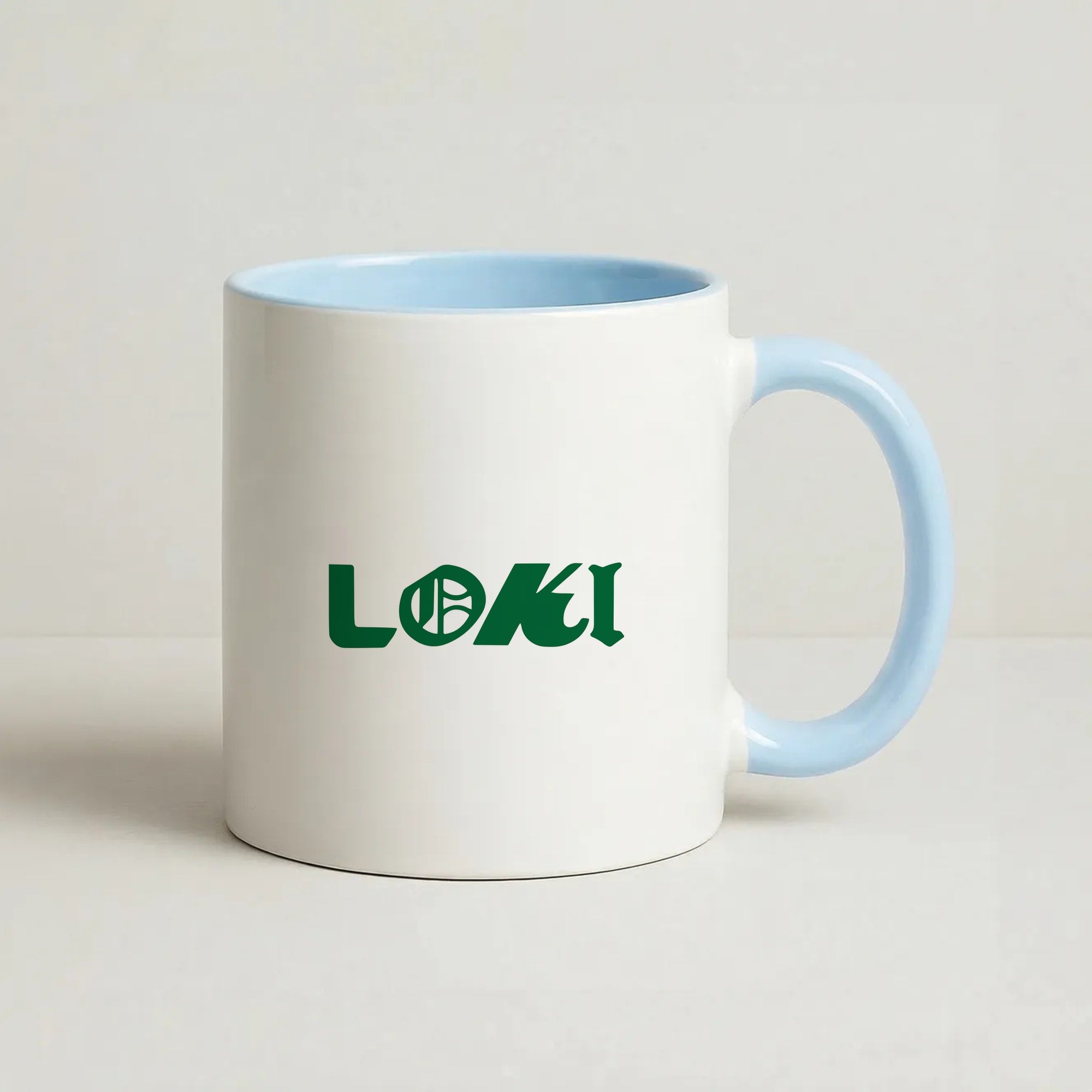 Logo Coffee Baby Blue Mug