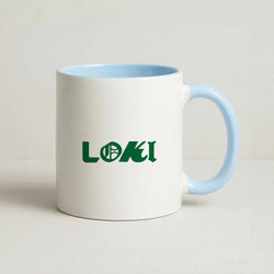 Logo Coffee Baby Blue Mug