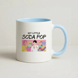 My Little Soda Coffee Baby Blue Mug
