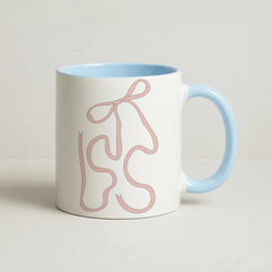 Baby Blue Ribbon Coffee Baby Blue Mug