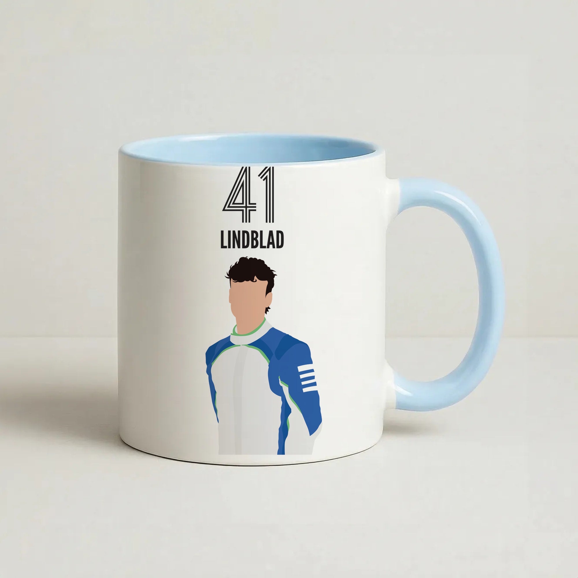 Lindblad 2026 Coffee Baby Blue Mug