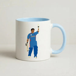 Tendulkar - Cricket Coffee Baby Blue Mug