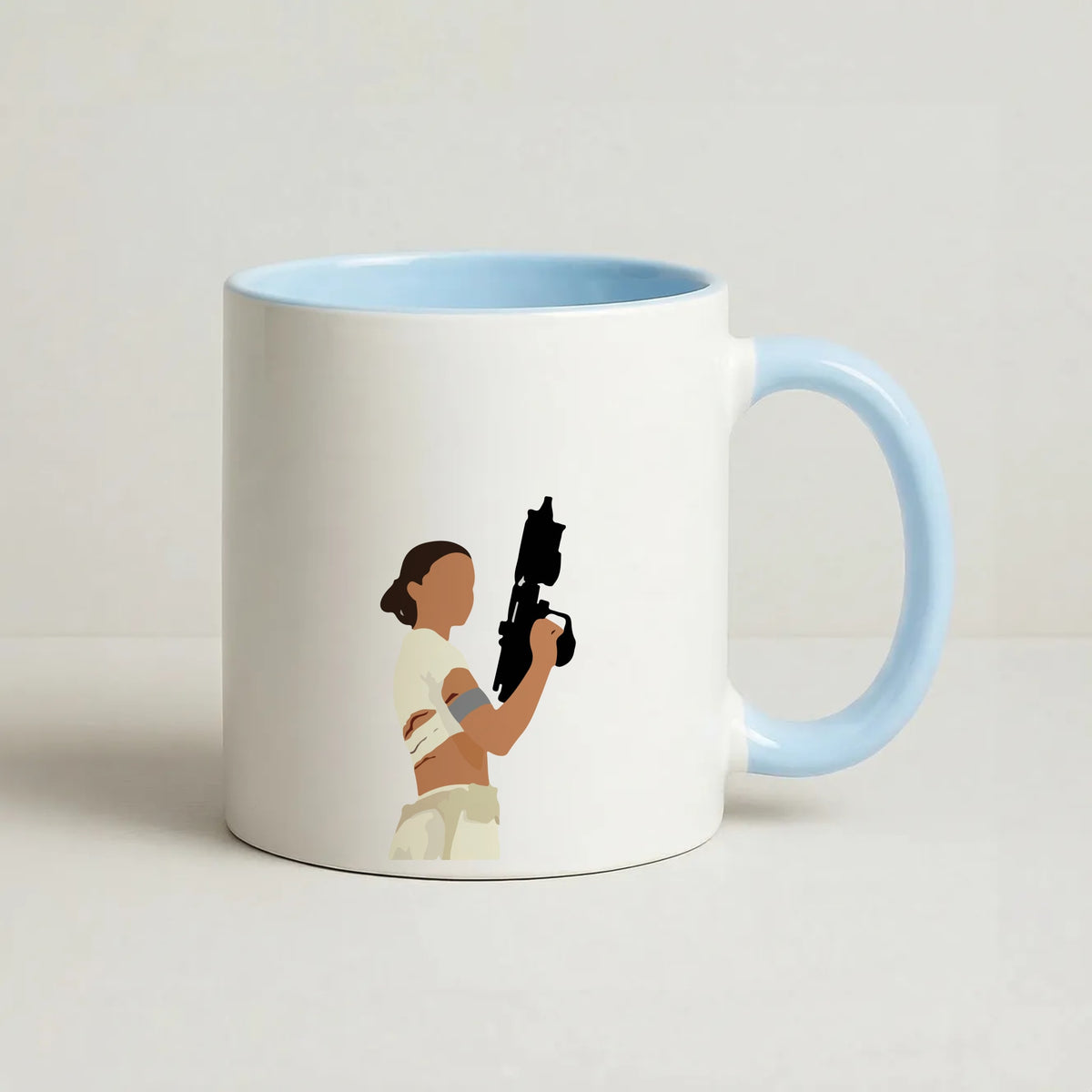 Leia With Gun Mug