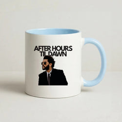 AHTD Singer Coffee Baby Blue Mug
