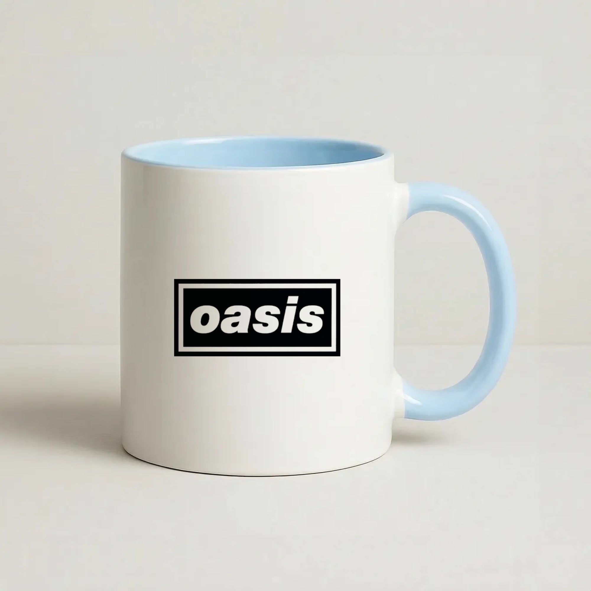 Band Name Coffee Baby Blue Mug
