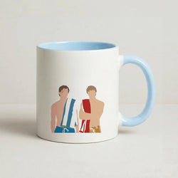 Conrad And Jeremiah - TSITP Coffee Baby Blue Mug