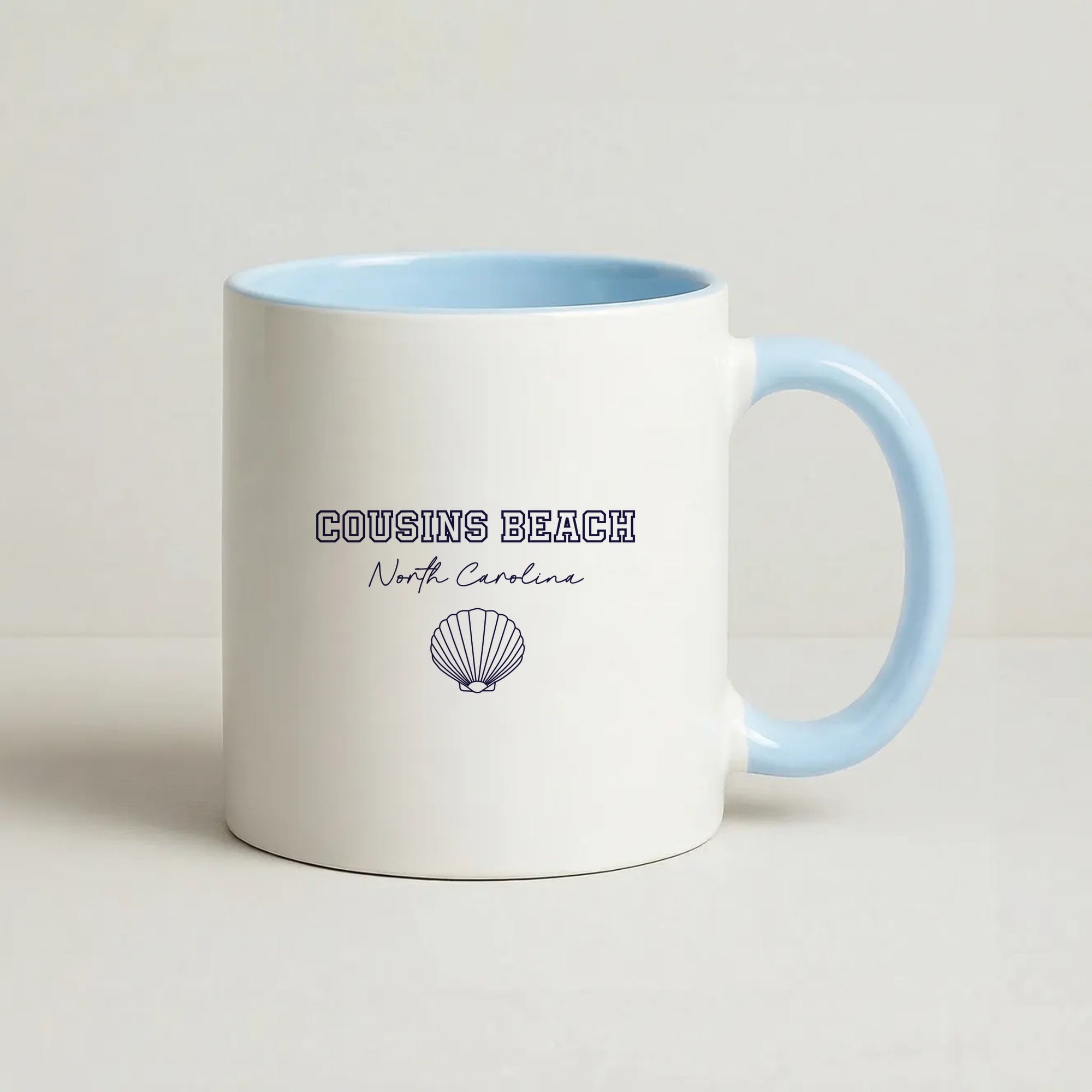 Cousins Beach - TSITP Coffee Baby Blue Mug