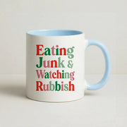 Eating Junk & Watching Rubbish Mug 3