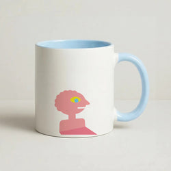 Prismo Coffee Baby Blue Mug