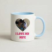 I Love My Wife - Personalised Couples Mug 3