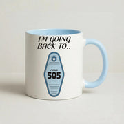 I'm Going Back To 505 Keyring Mug 3