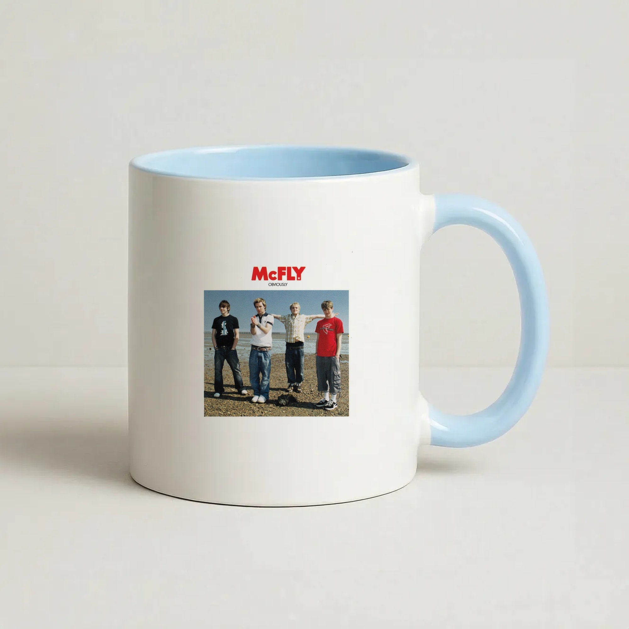Obviously - McBand Coffee Baby Blue Mug