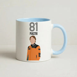 Piastri 2026 Coffee Baby Blue Mug