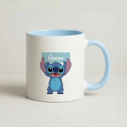 Standing Blue Alien - Personalised Disney Mug 3