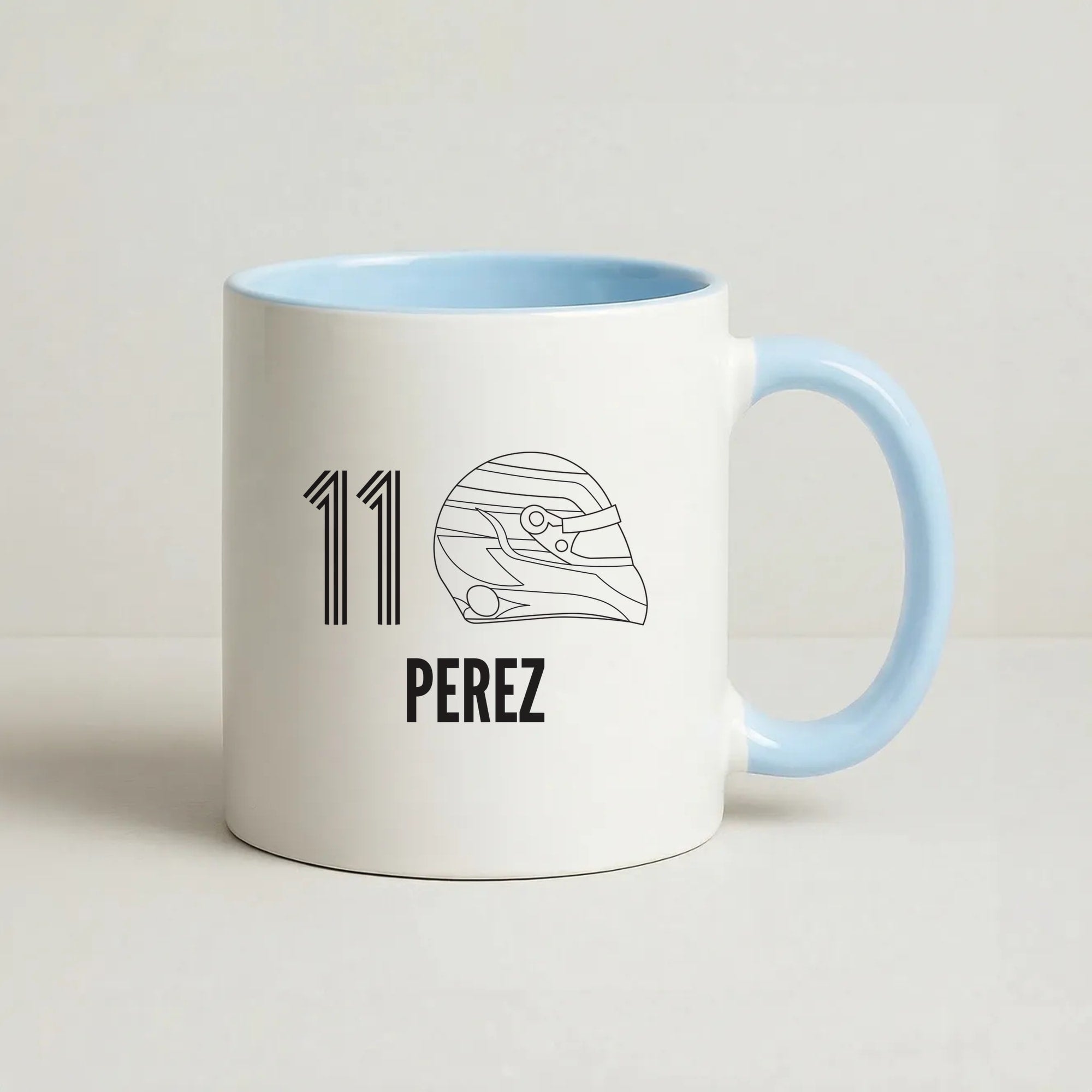 Perez Helmet 2026 Coffee Baby Blue Mug