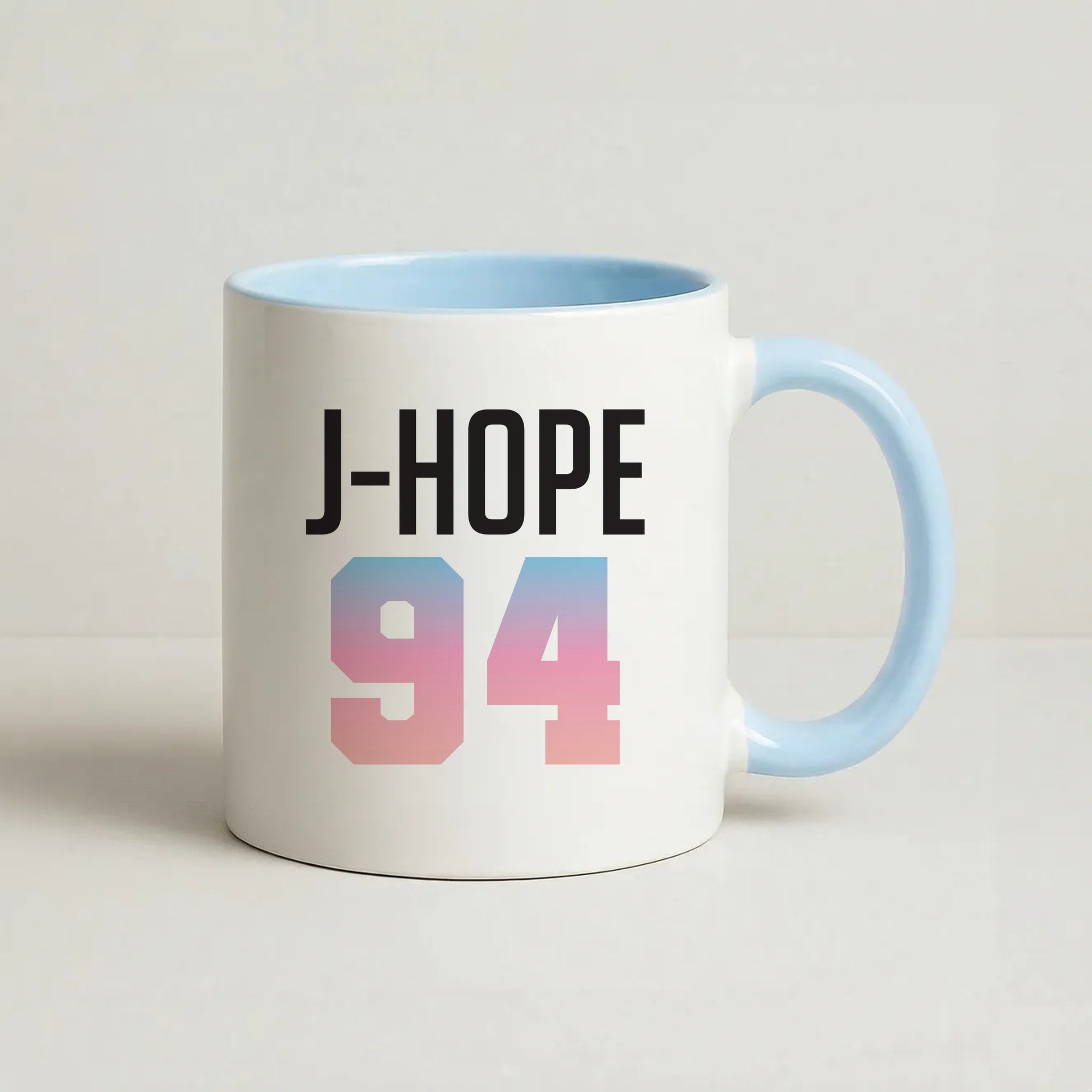 J-Hope 94 Coffee Baby Blue Mug