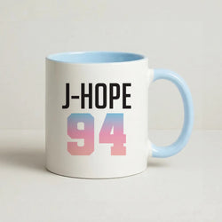 J-Hope 94 Coffee Baby Blue Mug