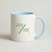 I Have The Power Of God And Anime On My Side - Memes Mug 3