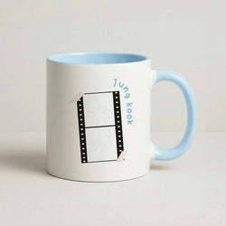 Jung Kook - K Pop Coffee Baby Blue Mug