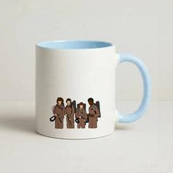 Ghost Busters Costumes Coffee Baby Blue Mug
