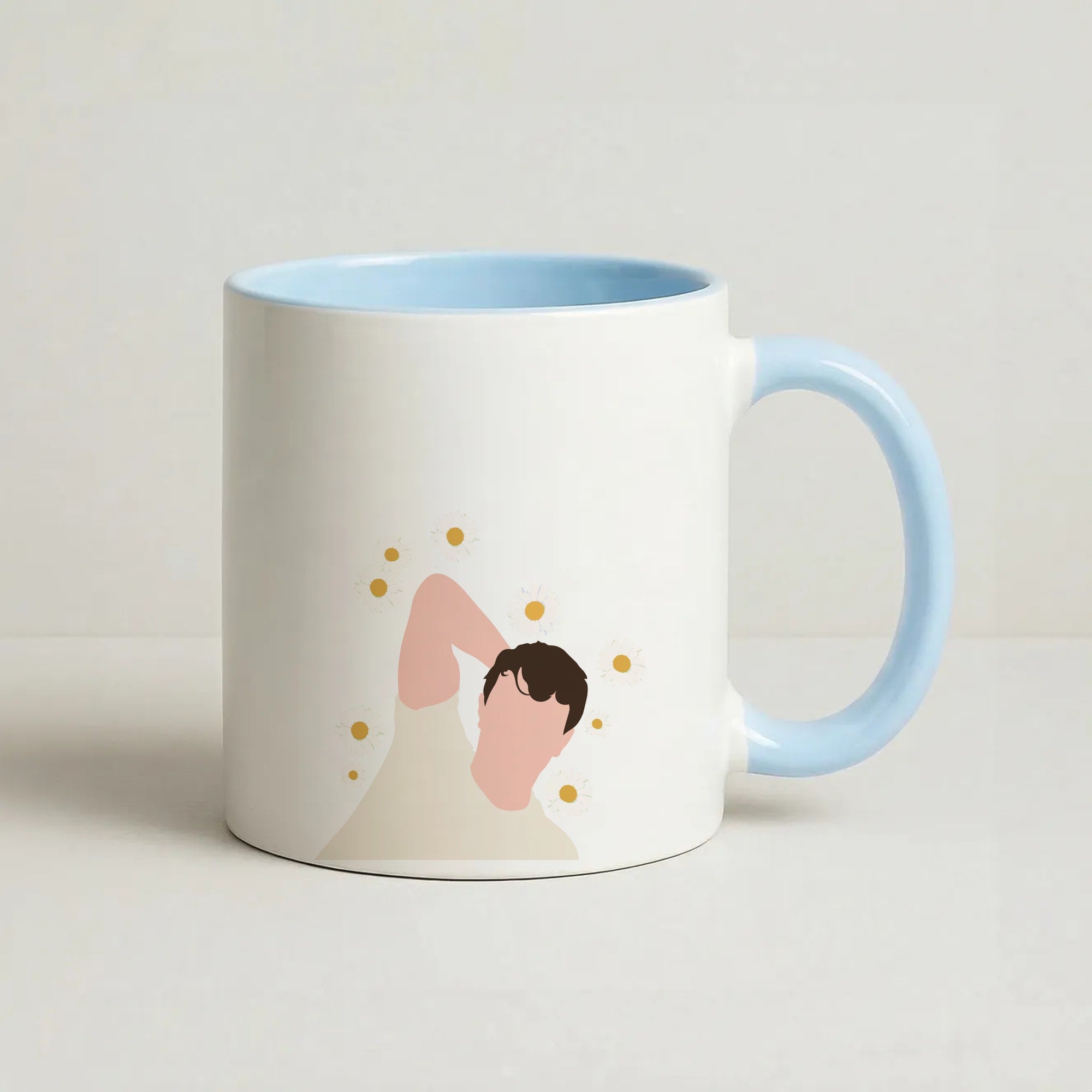 Daisy - Mescal Coffee Baby Blue Mug