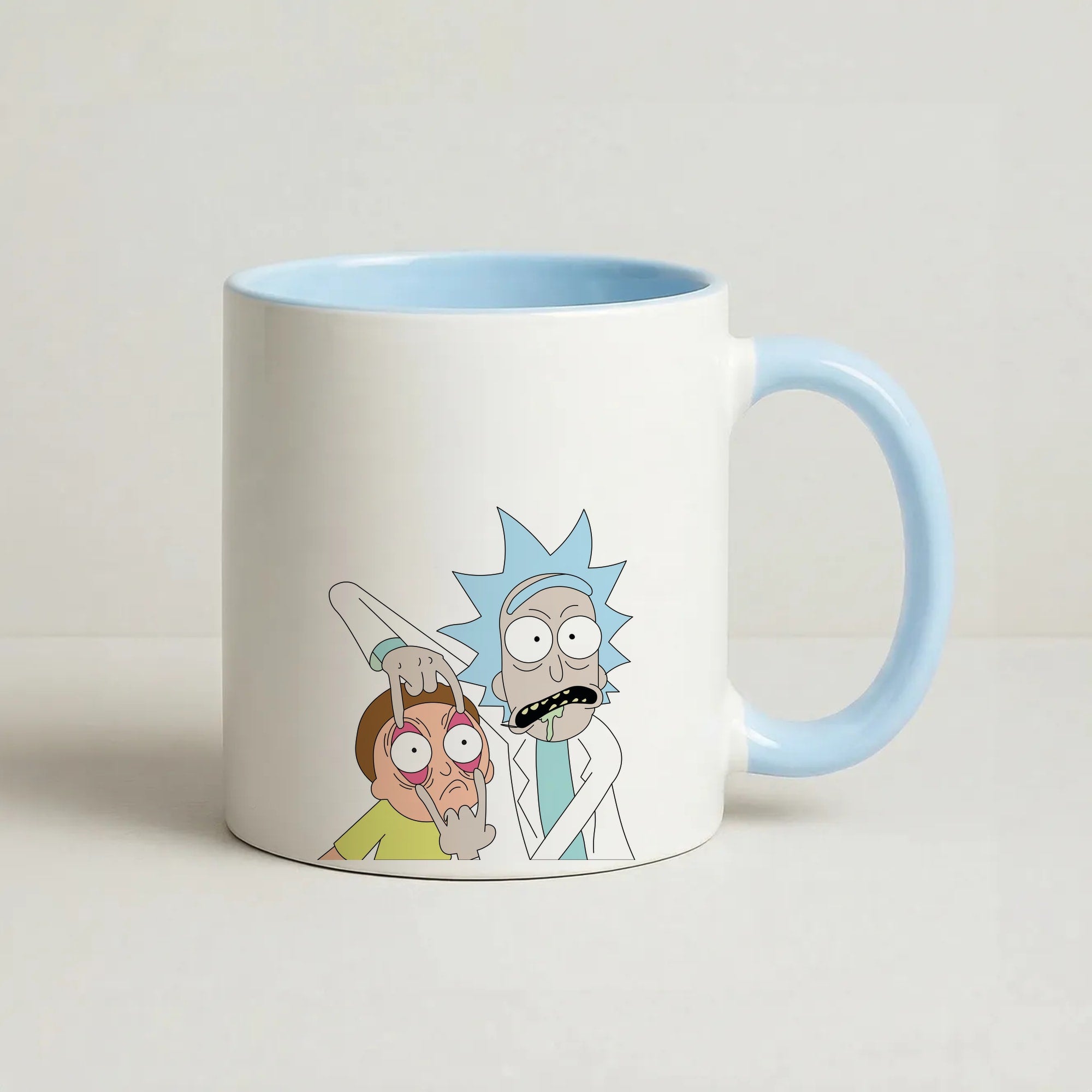 Psychedelic - RAM Coffee Baby Blue Mug