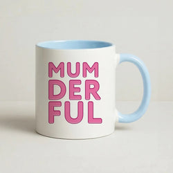 Mumderful Coffee Baby Blue Mug
