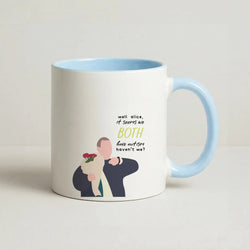 Seems We Both Have Autism - British Pop Culture Coffee Baby Blue Mug